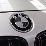 Insignia carbono BMW para Serie 1, 2, 3, 4