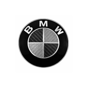 Emblema BMW carbono 45 MM para volante