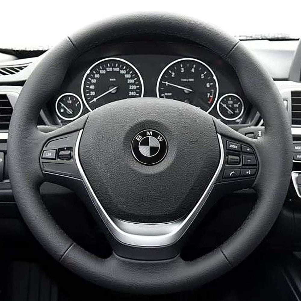 Emblema BMW carbono 45 MM para volante