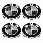 Logo BMW fibra de carbono 68 MM para centro de ruedas