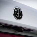 Insignia BMW Full Black de 82 MM para maletero