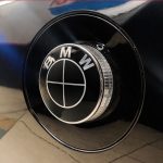 Insignia BMW negra 82 MM para panel lateral de BMW Z4 E85 E86