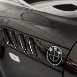 Emblema BMW Full Black de 78 mm para maletero o panel lateral de Z3 E36