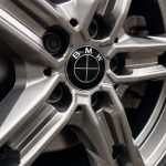 Emblema BMW Negro para centro de llanta de 56 mm