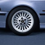 Emblema BMW adhesivo de 65 mm con relieve para llantas