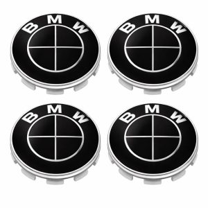Logo BMW negro 68 MM para centro de ruedas