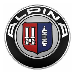 Insignia BMW Alpina de 74 MM para maletero de BMW