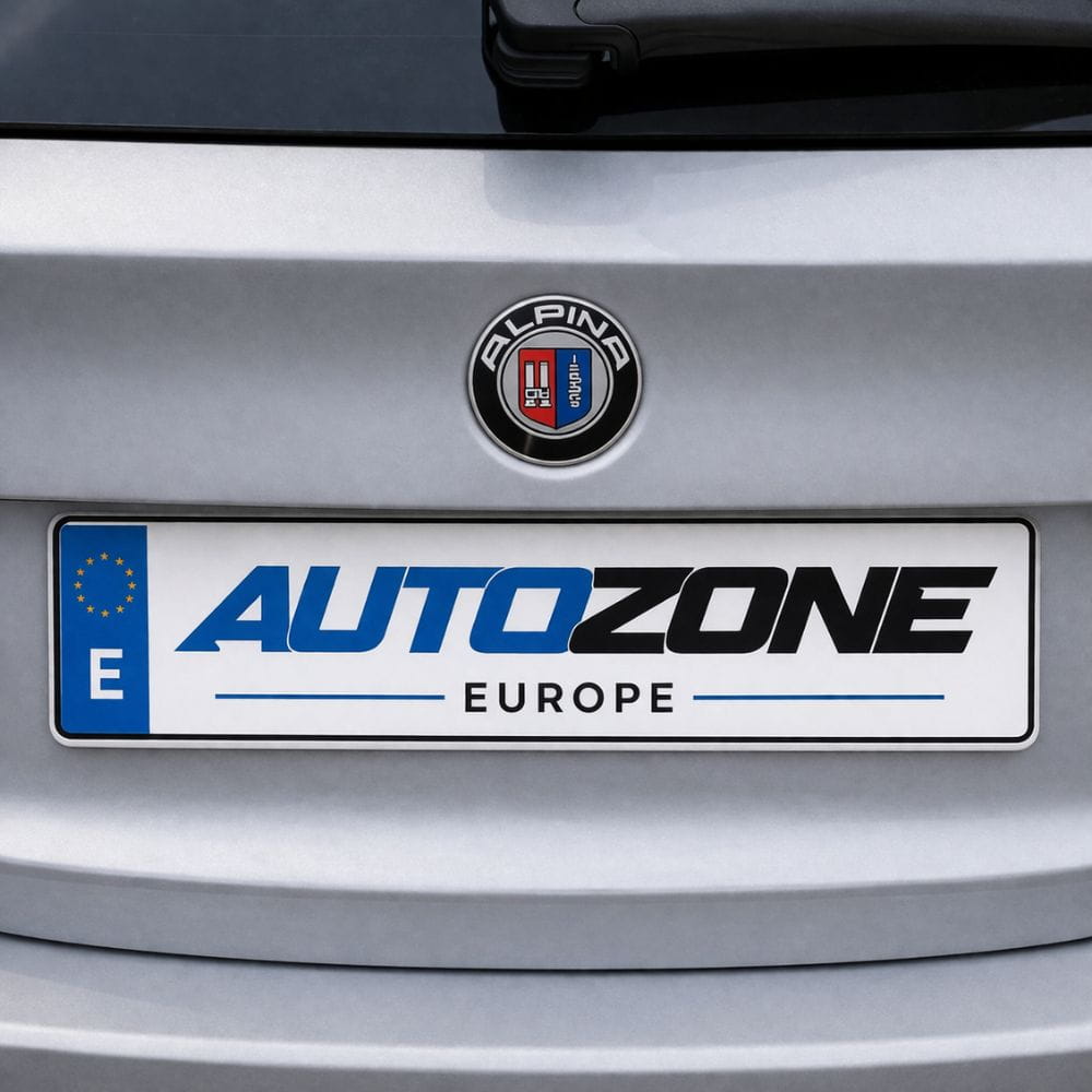 Insignia BMW Alpina de 74 MM para maletero de BMW