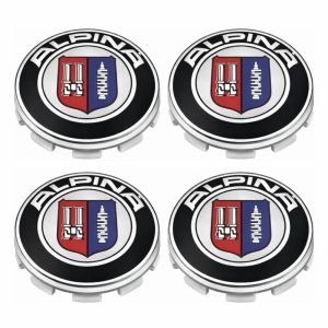 Emblema BMW Alpina para centro de llanta de 68 mm