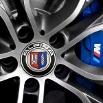 Emblema BMW Alpina para centro de llanta de 68 mm