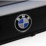Emblema BMW carbono para capó o maletero de 82 mm