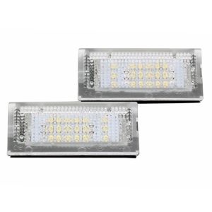 Luces LED para plafón de matrícula compatible con BMW E46
