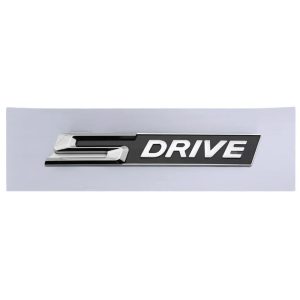 Emblema metálico S Drive compatible con BMW