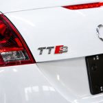 Emblema TTS cromado para maletero de coche Audi TTS 8J y otros modelos.