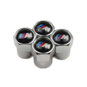 Tapones metálicos grises compatibles con BMW M