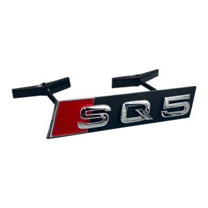 Emblema SQ5 cromado para parrilla compatible con Audi