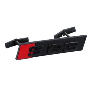 Emblema SQ3 negro para parrilla compatible con Audi