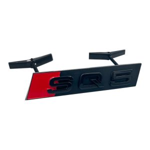 Emblema SQ5 negro para parrilla compatible con Audi