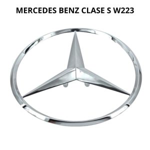 Emblema para maletero cromado compatible con Mercedes Benz clase S W223