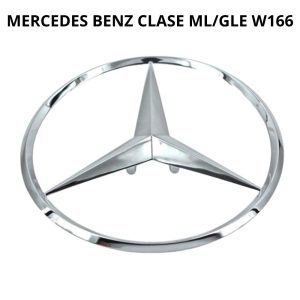 Emblema para maletero cromado compatible con Mercedes Benz clase ML/GLE W166