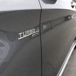 Emblema TURBO AMG para aletas laterales cromado con AMG cromado