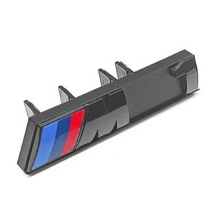 Emblema M1 negro brillo adhesivo para parrilla compatible con BMW