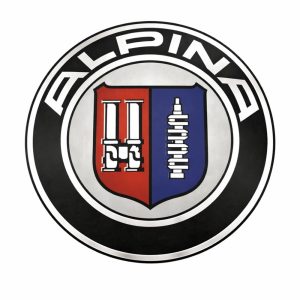 Insignia BMW Alpina de 82 MM para capó o maletero de BMW