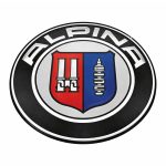 Insignia BMW Alpina de 82 MM para capó o maletero de BMW
