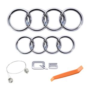 Pack emblemas cromados para Audi Q5 8R