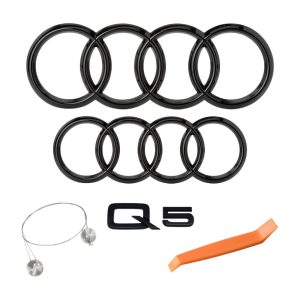 Pack emblemas negro brillo para Audi Q5 8R