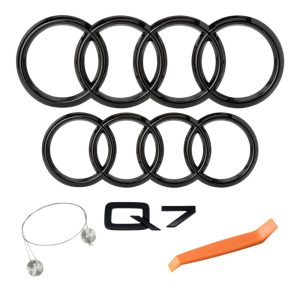 Pack emblemas negro brillo para Audi Q7 4M