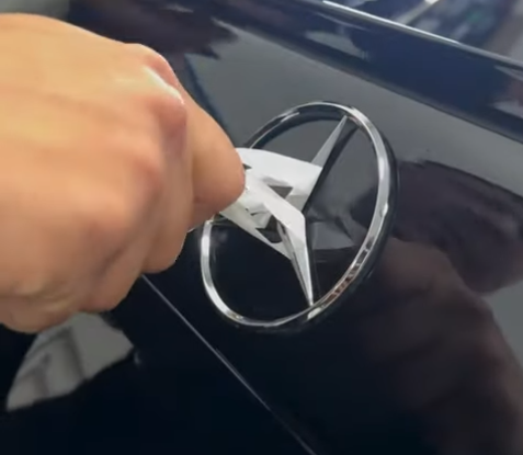 Emblema Mercedes para maletero
