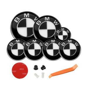 Pack emblemas blanco y negro compatibles con BMW M2 G87