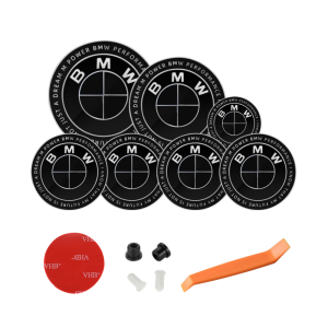 Pack emblemas negros performance compatibles con BMW M5 F90