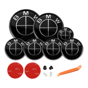 Pack emblemas negros compatibles con BMW Serie X1 U11