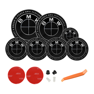 Pack emblemas negros performance compatibles con BMW Serie X1 U11