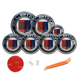 Pack emblemas Alpina compatibles con BMW Serie 1 F70