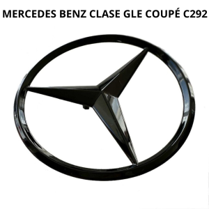 Emblema para maletero negro brillo compatible con Mercedes Benz GLE C292