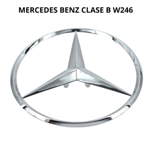 Emblema para maletero cromado compatible con Mercedes Benz clase B W246