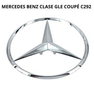 Emblema para maletero cromado compatible con Mercedes Benz GLE C292