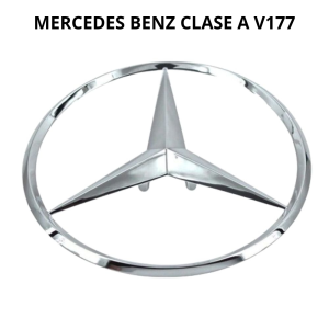 Emblema para maletero cromado compatible con Mercedes Benz clase A V177