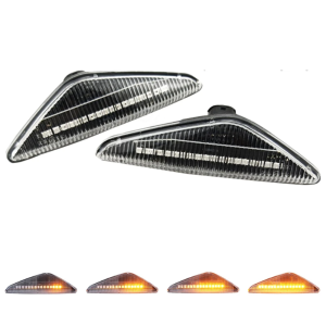 Intermitentes dinámicos LED para laterales compatibles con BMW E46 Coupé/Cabrio (Claros)