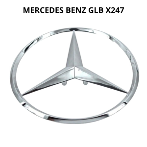 Emblema para maletero cromado compatible con Mercedes Benz GLB X247