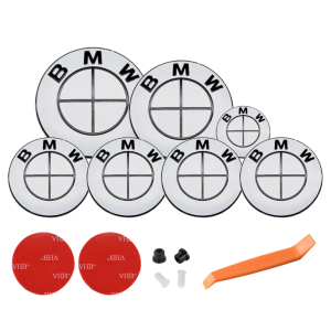 Pack emblemas full white compatibles con BMW Serie X1 U11