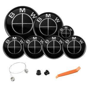 Pack emblemas Full Black compatibles con BMW X6 E71/E72