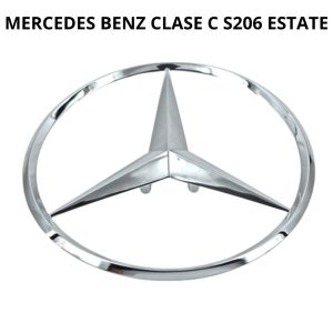 Emblema para maletero cromado compatible con Mercedes Benz clase C S206 Estate