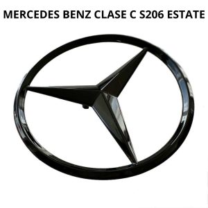 Emblema para maletero negro compatible con Mercedes Benz clase C S206 Estate