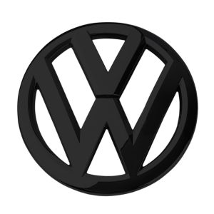 Logo Volkswagen T5 y Crafter negro brillo para frontal