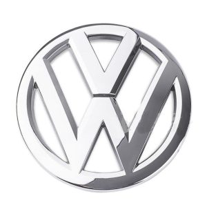 Logo Volkswagen T6 T6.1 y Crafter plateado para frontal