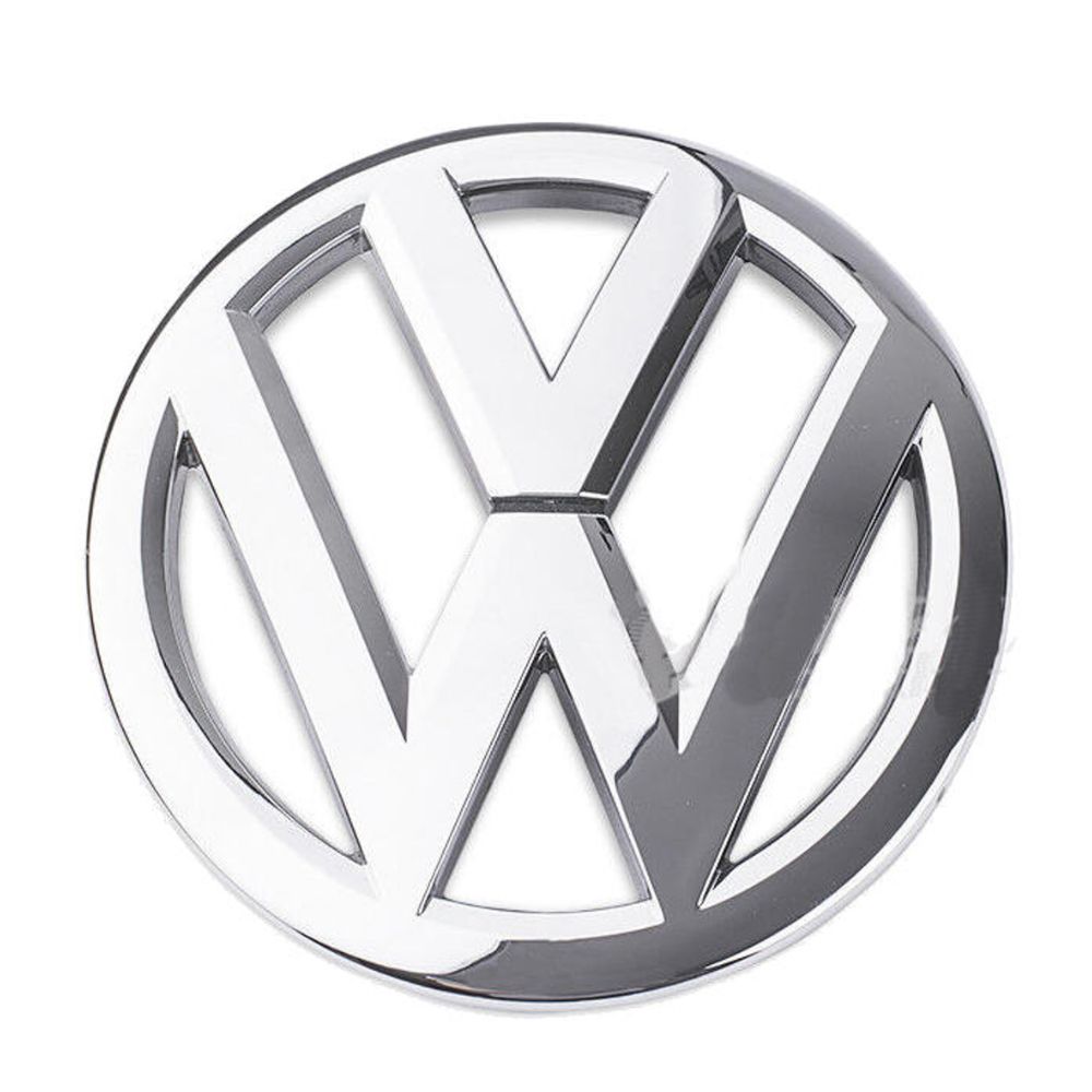 Logo Volkswagen T5 y Crafter plateado para frontal